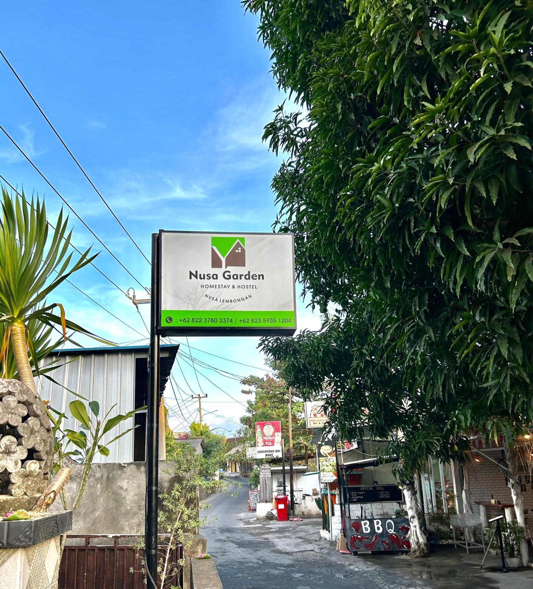 Nusa Garden Homestay نوسا ليمبونغان المظهر الخارجي الصورة